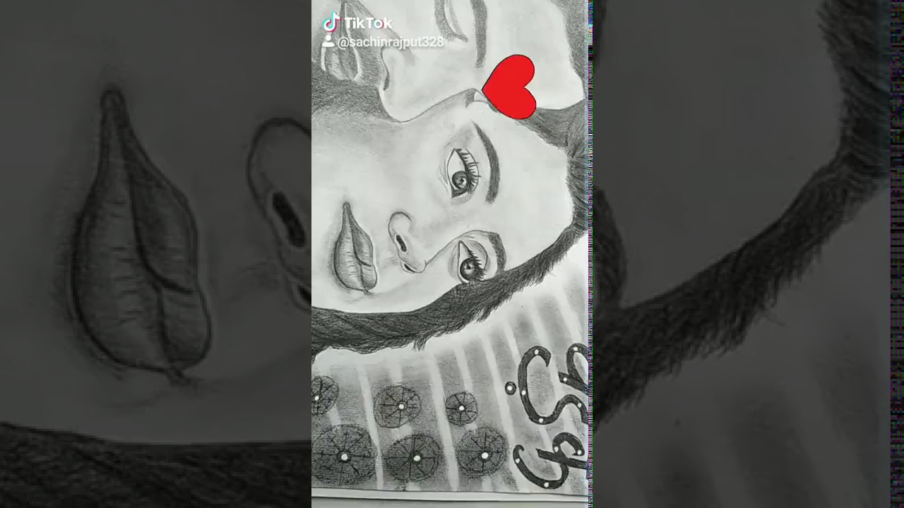 Drawing the Dhadak sketch