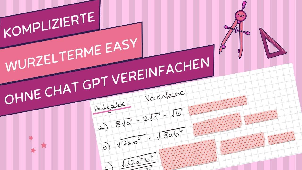 Wurzelterme vereinfachen | ohne Taschenrechner | Wurzelziehen | Übungen