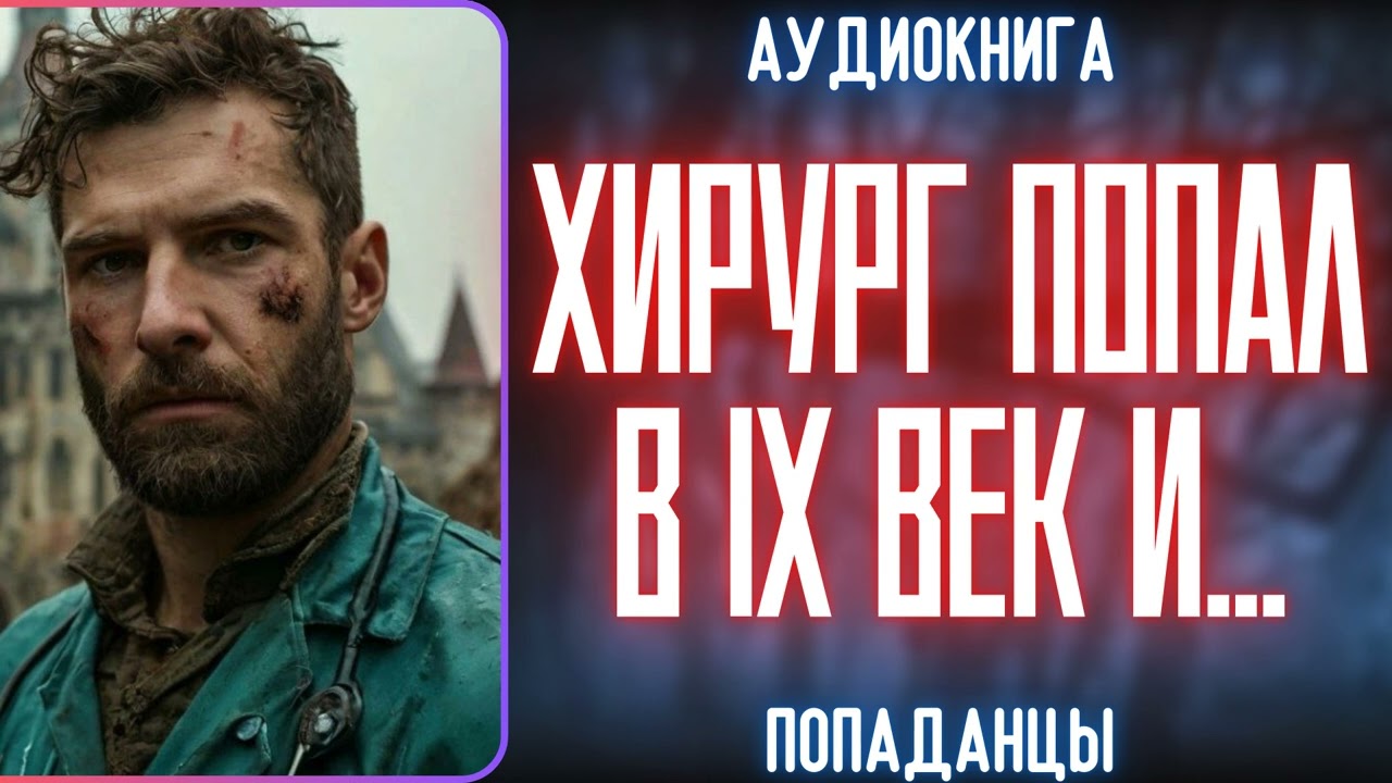 АУДИОРАССКАЗ | ПОПАДАНЕЦ: ХИРУРГ ПОПАЛ В 9 ВЕК