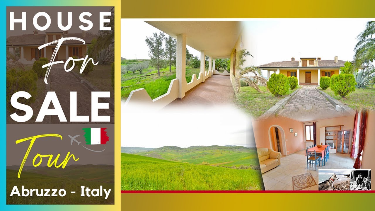 Ready to live in Country houses - Villa with panoramic terrace, veranda for sale in Abruzzo, Italy