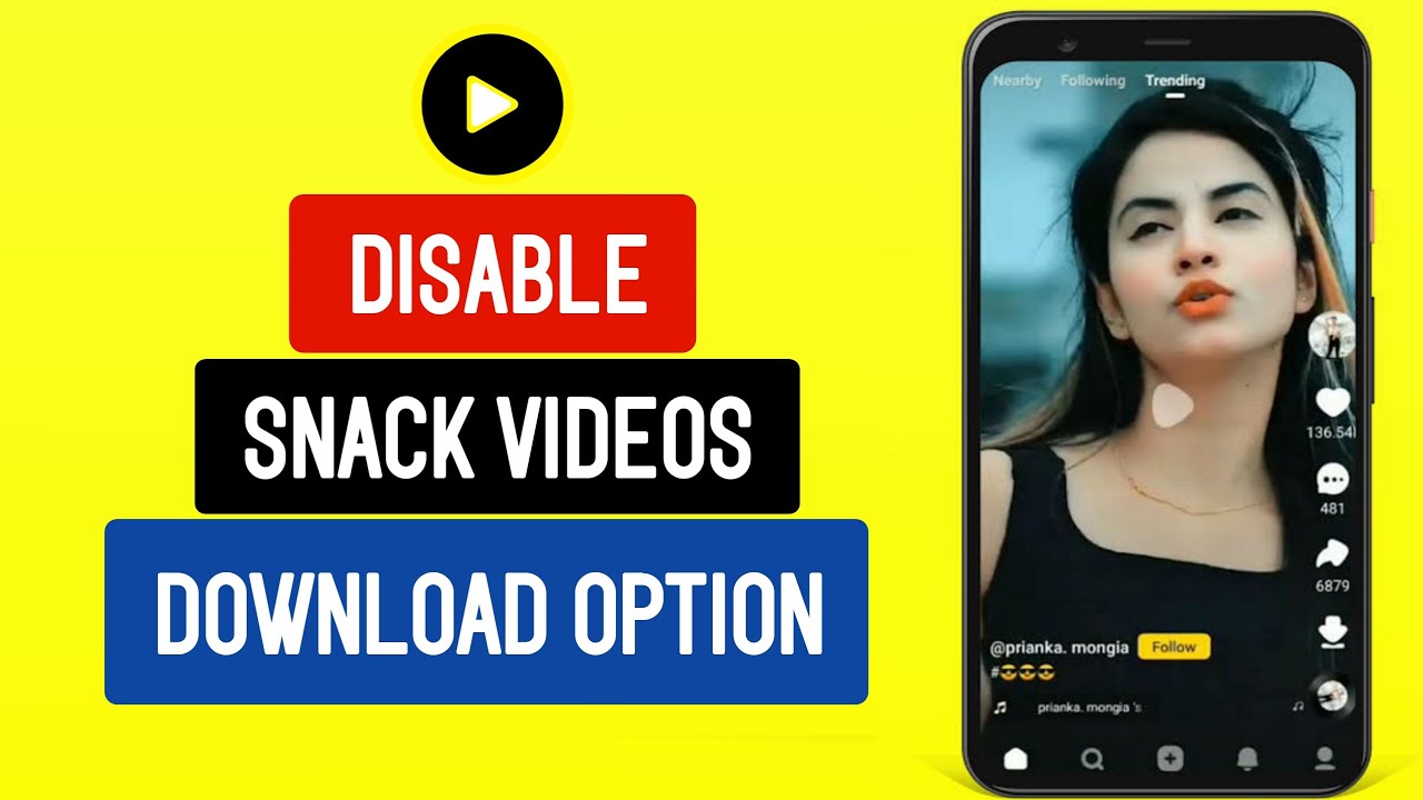 Snack Video App :: How to Disable Download Option on Your Snack Videos