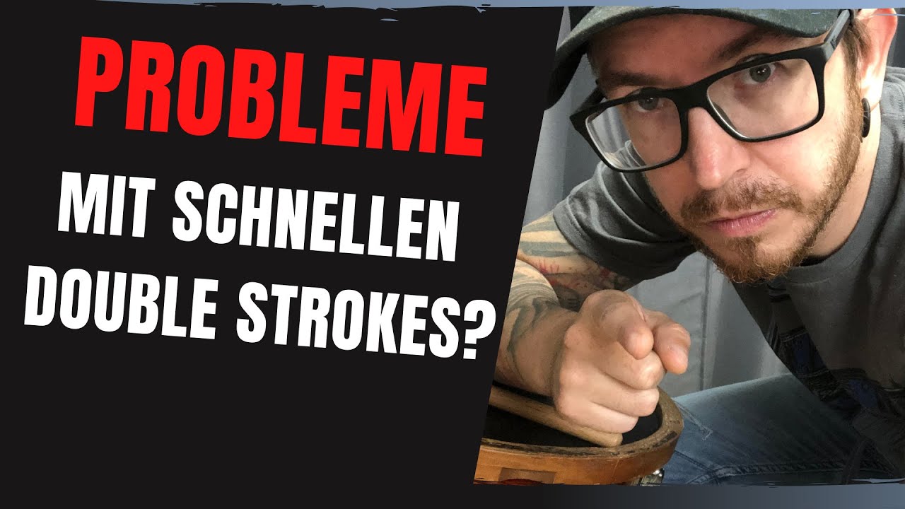 Drums - Problems with double strokes?
