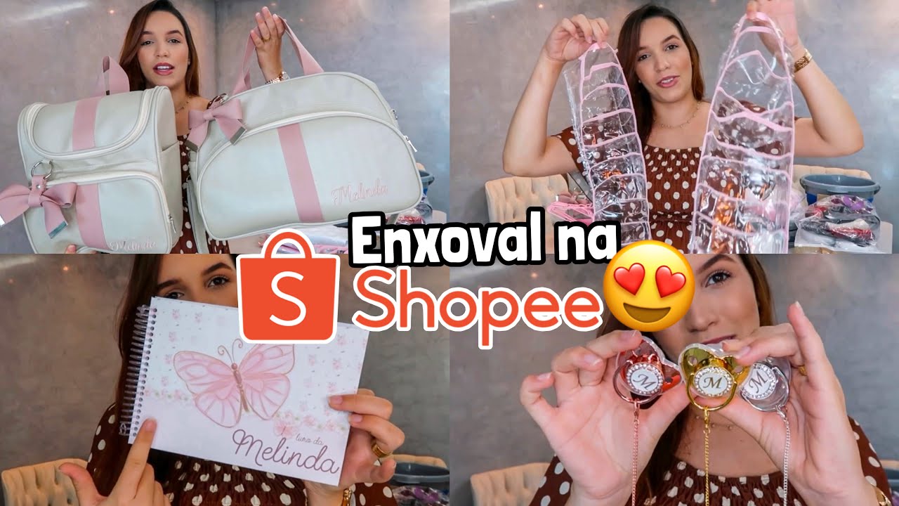 COMPRINHAS PARA O ENXOVAL NA SHOPEE - MALA MATERNIDADE, COLETOR DE LEITE, CABIDES.. | Debora Freitas