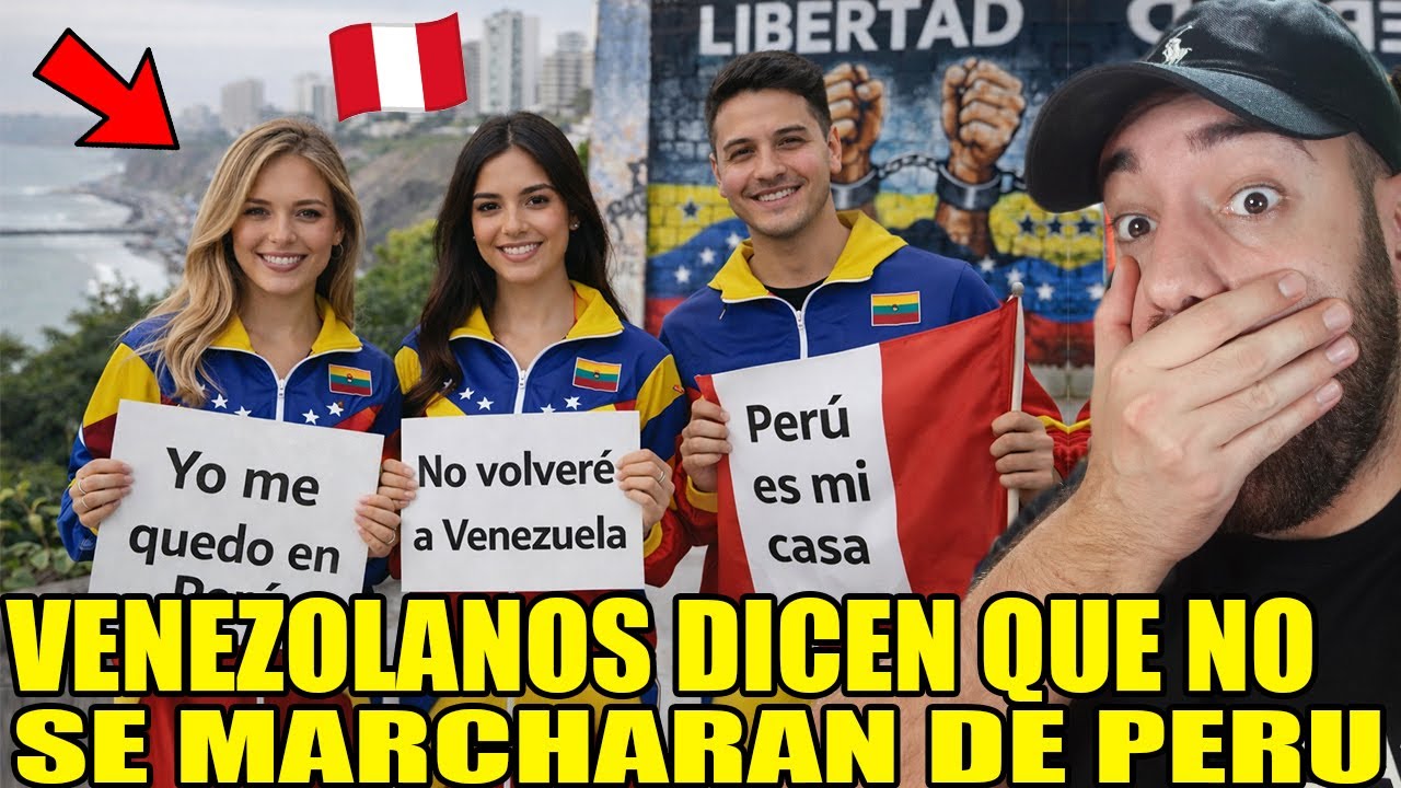 VENEZOLANOS NO se quieren IR del PERÚ!!!