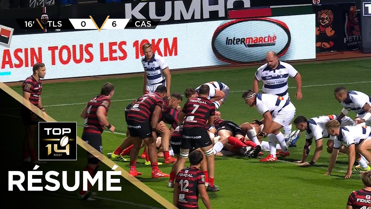 TOP 14 Saison 2025-2026 J04 - R&eacute;sum&eacute; Stade Toulousain - Castres Olympique