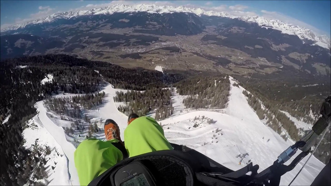 Gleitschirmfliegen 17.03.2017 Kronplatz/Südtirol