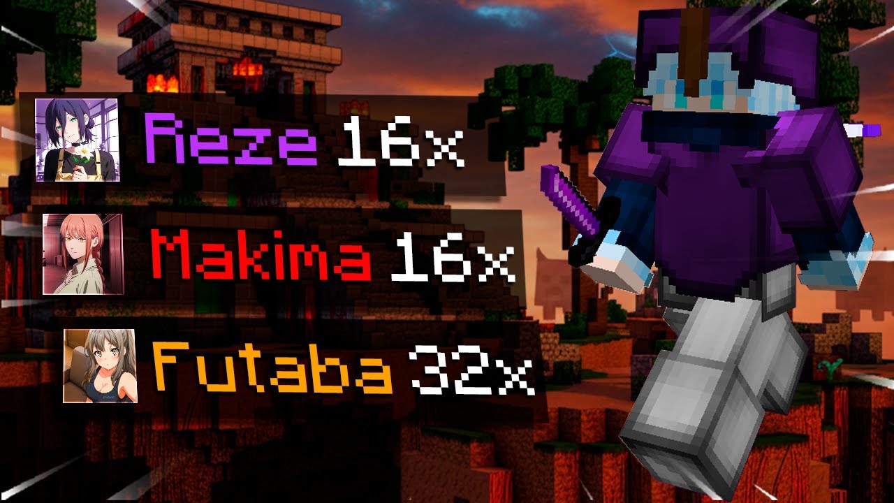 Top 5 BEST Anime Bedwars Texture Packs (1.8.9) | FPS Boost
