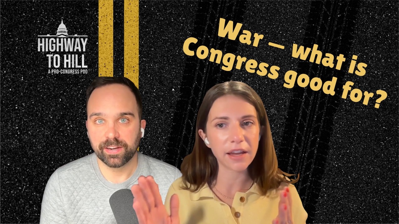War — what is Congress good for?