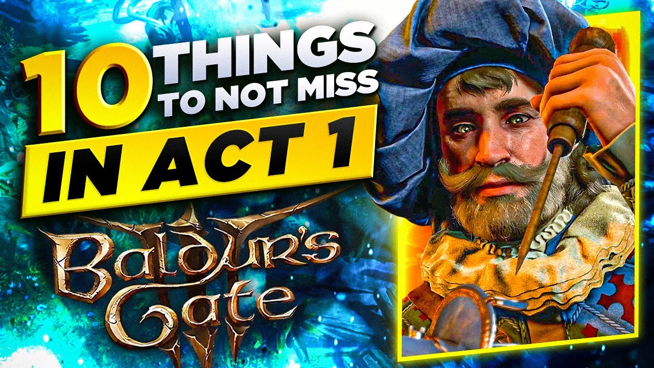 10 вещей, которые вы можете пропустить в первом акте Baldur's Gate 3