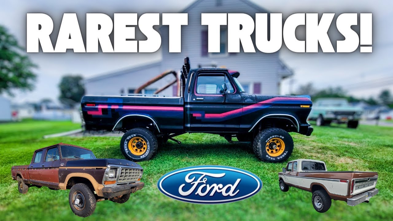 ТОП-3 САМЫХ РЕДКИХ грузовика Ford из Дентсайда 1979 года!