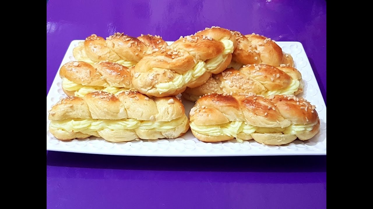 بريوش خفيف مثل القطن بدون بيض بالكريم باتسيير مع طبخ ليلى