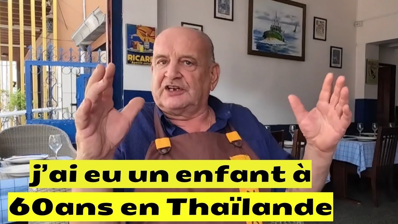 Patrice, patron d'un restaurant français en thaïlande