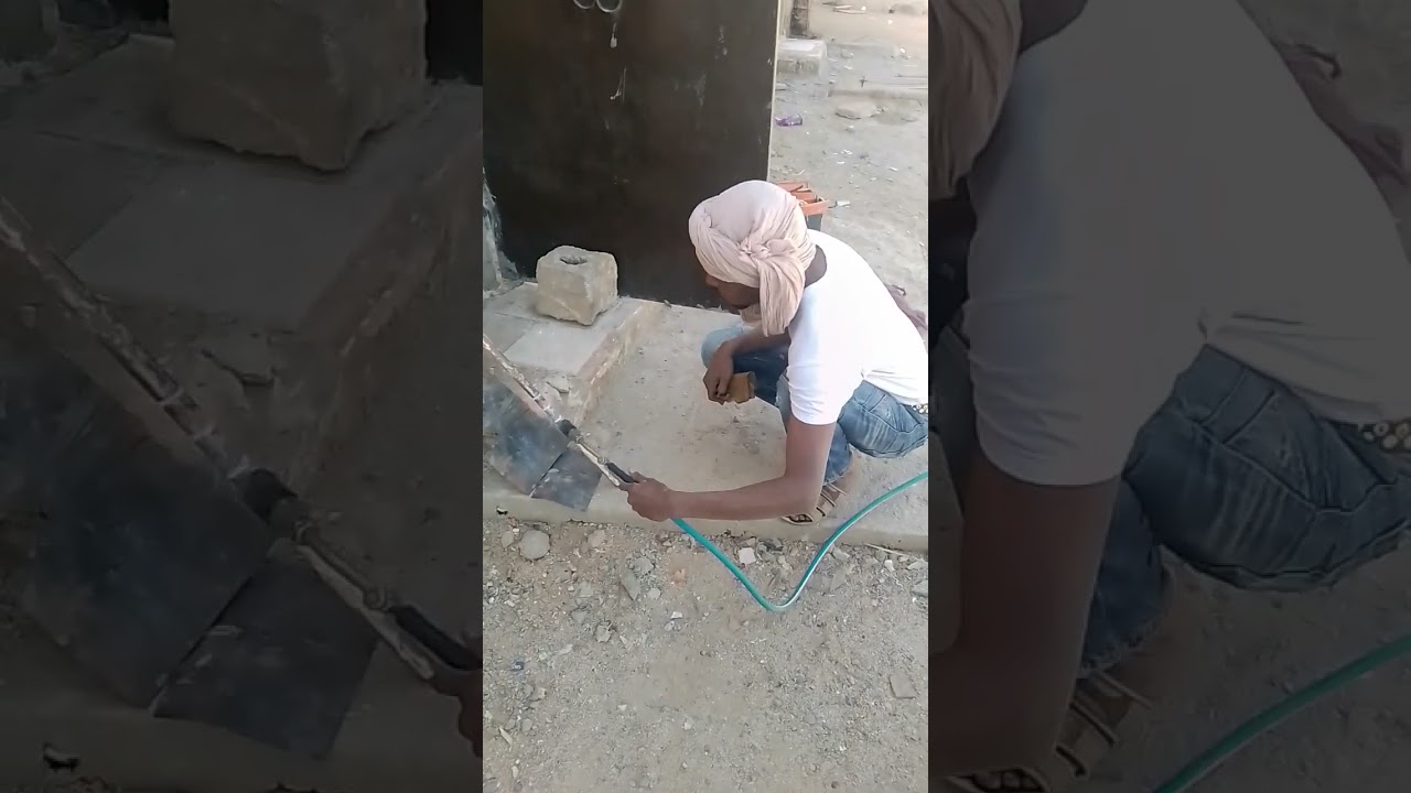 عملية تقويس أنبوب نحاس 20/22 بالرمل حسب المعاير القانونية العالمية ( أشغال الغاز ) شبكة داخلية.