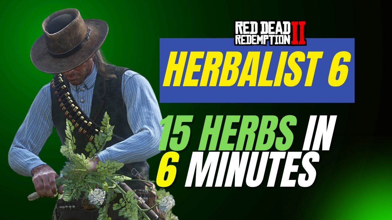 Испытание травника в RDR2, часть 6 – Быстрый и простой маршрут!