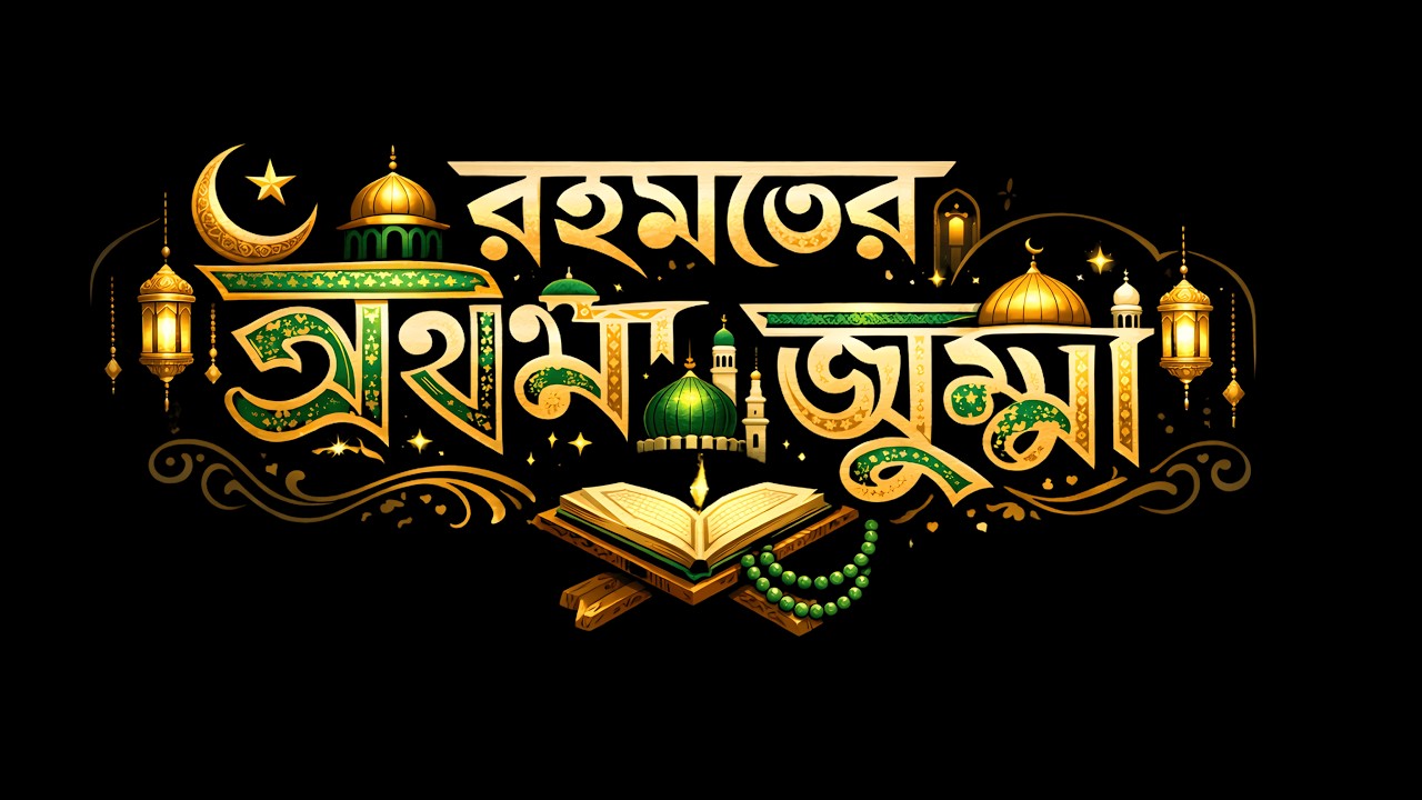 রমজানের প্রথম জুম্মা | জুম্মা মোবারক ইসলামিক গজল | Bangla Ramadan Ghazal