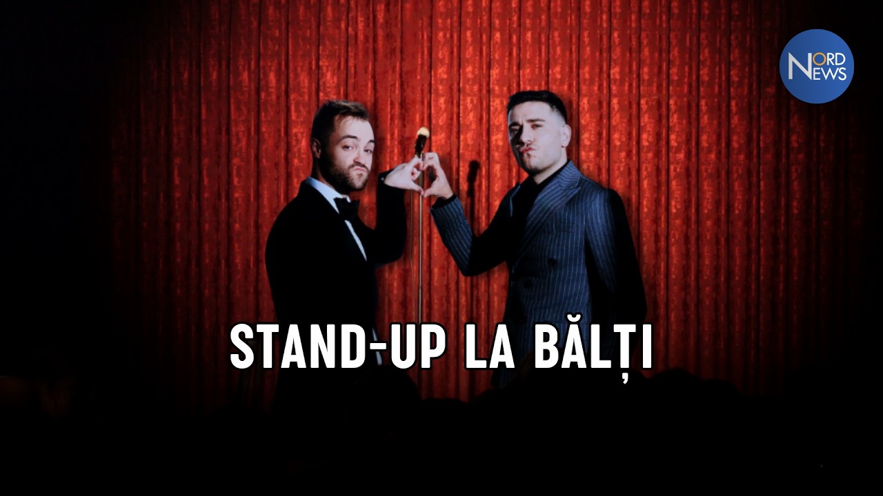 Comedianții Ghețan și Sliusarenco au ridicat la Bălți sala în picioare