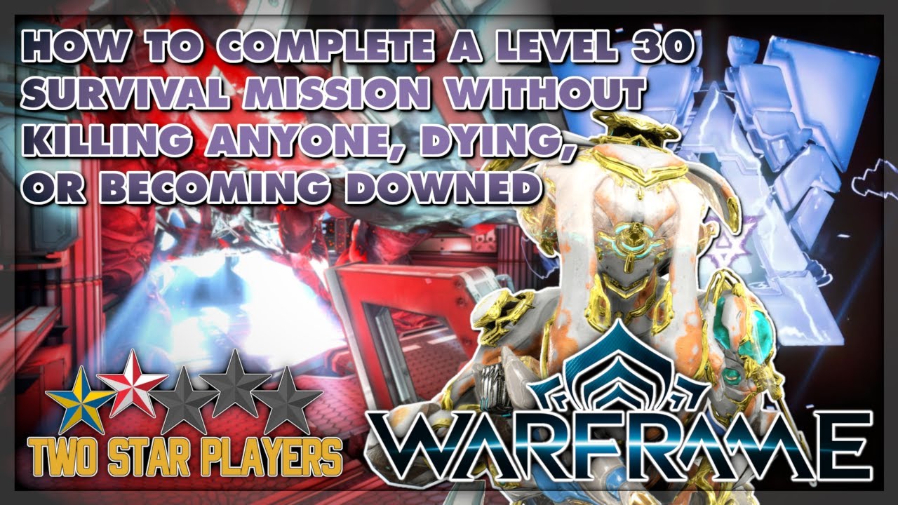 How To Complete A Survival Mission Without Killing Anyone | Warframe Riven Mod Unveiling