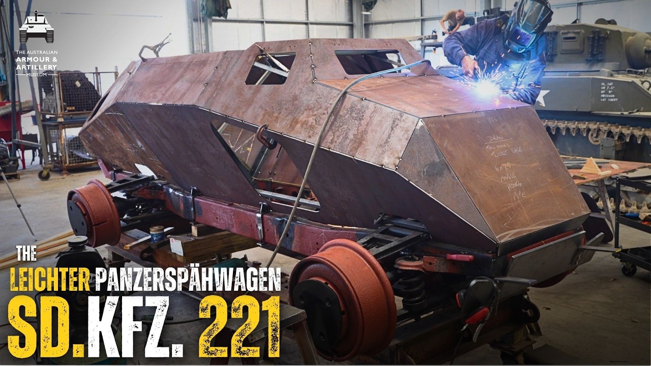 WORKSHOP WEDNESDAY: Restoring a SdKfz 221 Light Armoured Car