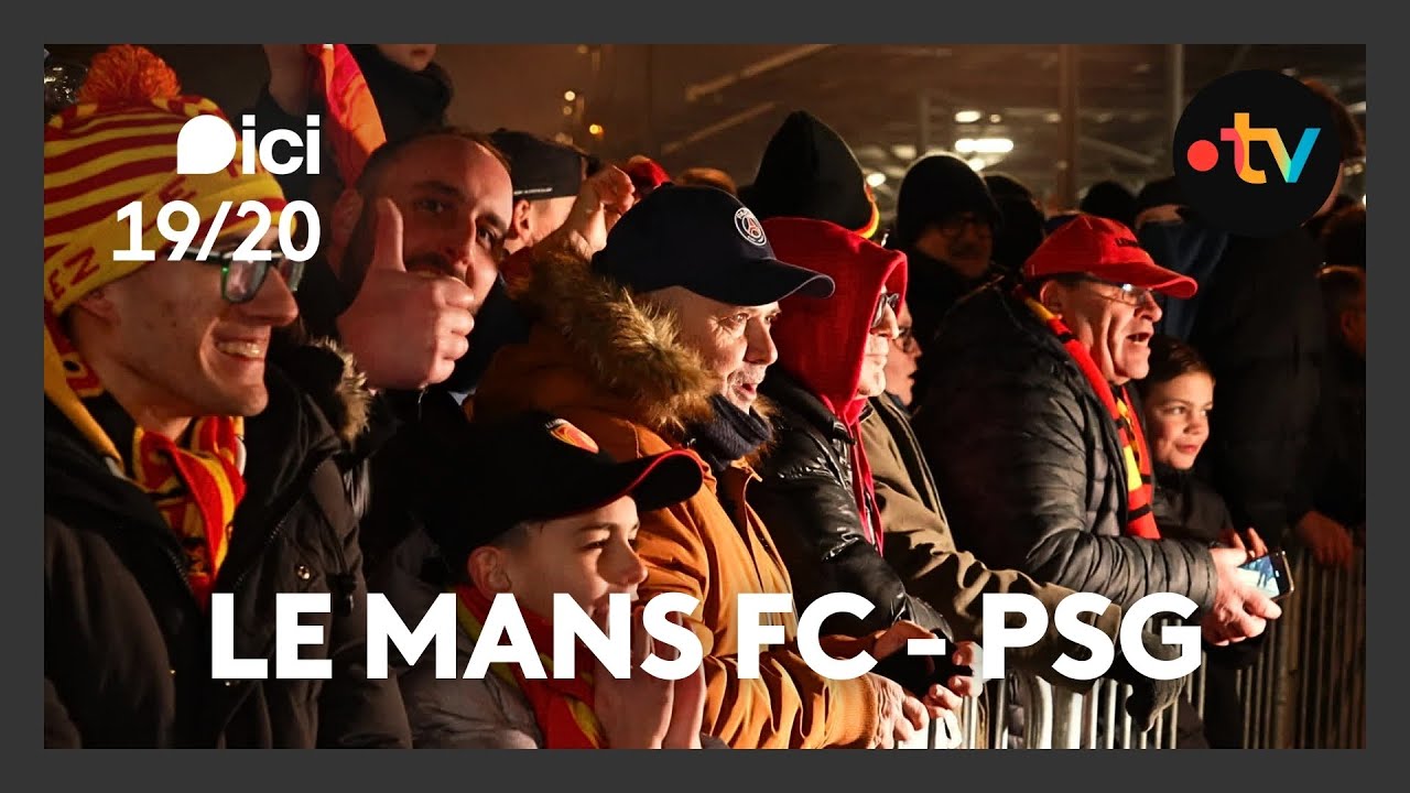 Le Mans FC - PSG : Les supporters ont enflammé le stade Marie Marvingt