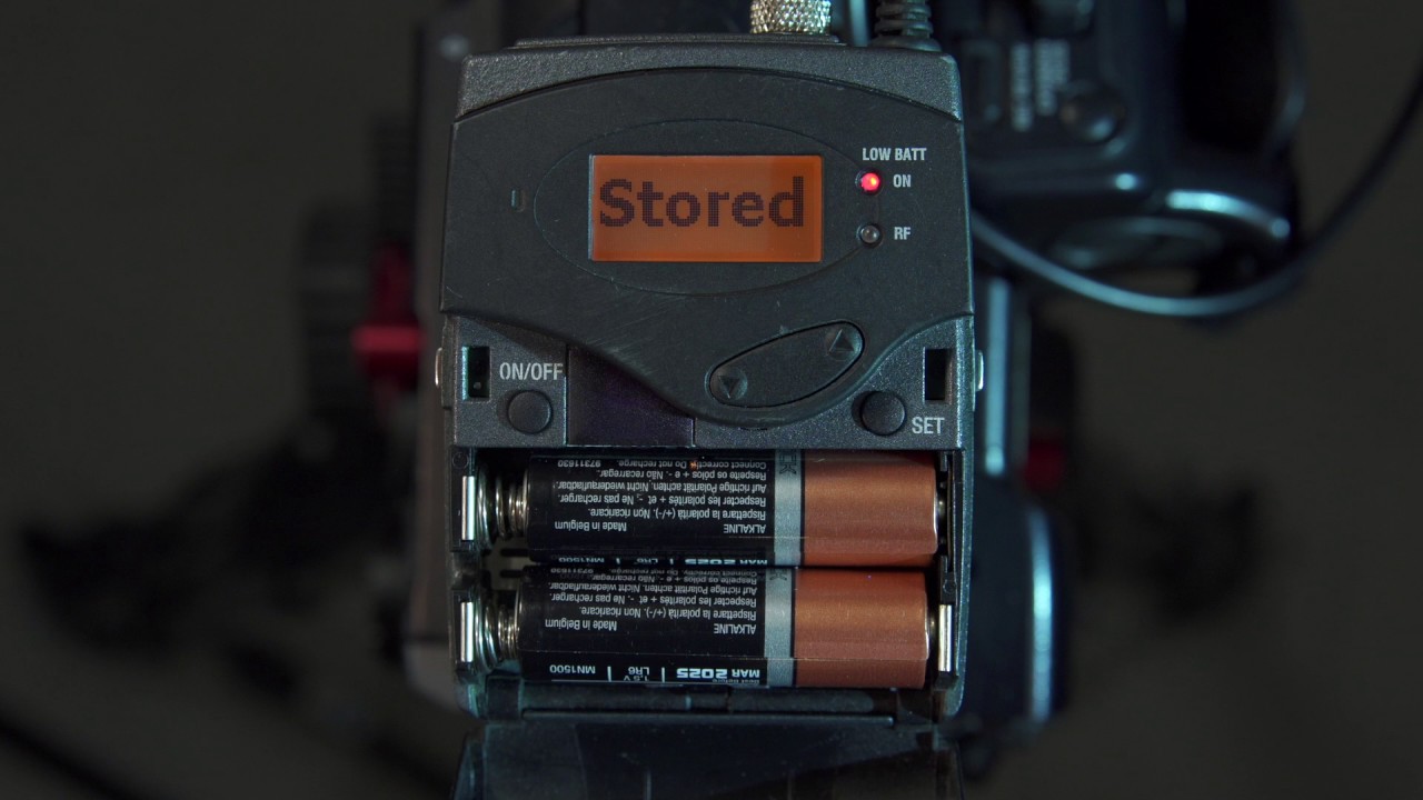 How to scan and sync Sennheiser G3 radio mics
