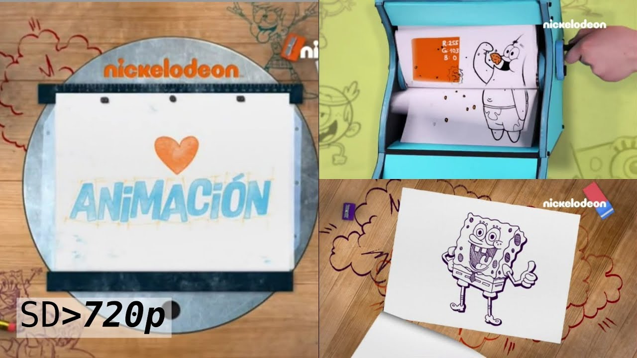 Nickelodeon (España) - Especial 'Locos por la animación' - Recopilación de continuidad - Mayo 2018