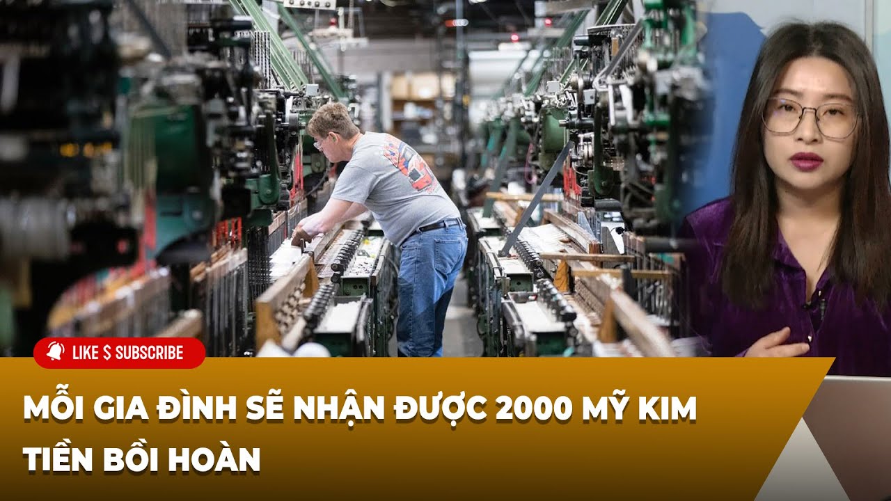 Thời Sự Thế Giới P2 (12-12-2025) Mỗi gia đ&igrave;nh sẽ nhận được 2000 mỹ kim tiền bồi ho&agrave;n