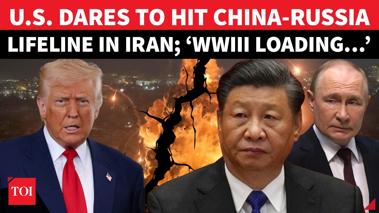 &lsquo;BIGGEST MISTAKE&rsquo;: Putin, Xi &lsquo;OFFICIALLY ENTER&rsquo; Iran War As Trump Blows Up Russia-China Rail Link