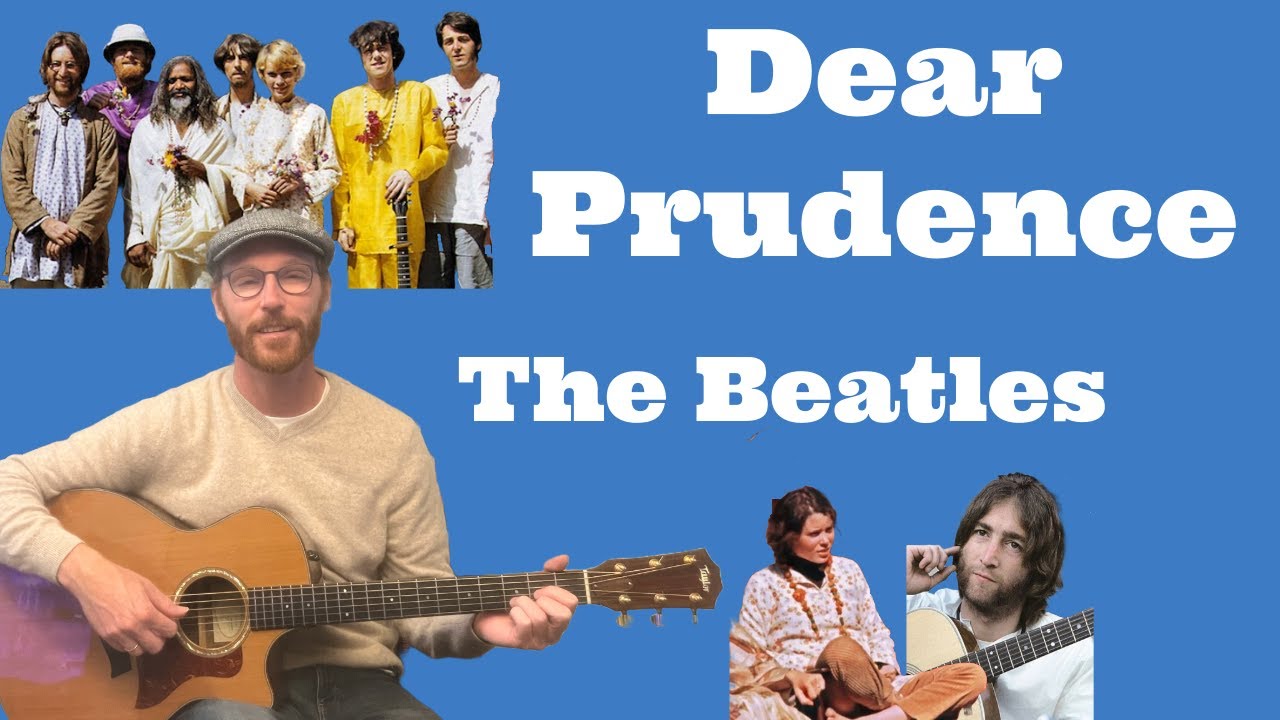 The Beatles - Dear Prudence - Fingerstyle Guitar Lesson + Solo