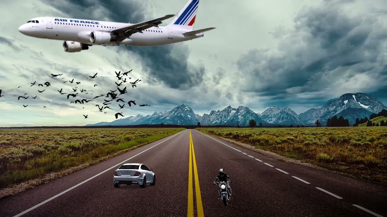 Road Background No Copyright Video   Sky Copyright Free Video   Road Free Stock Video   Free Footage