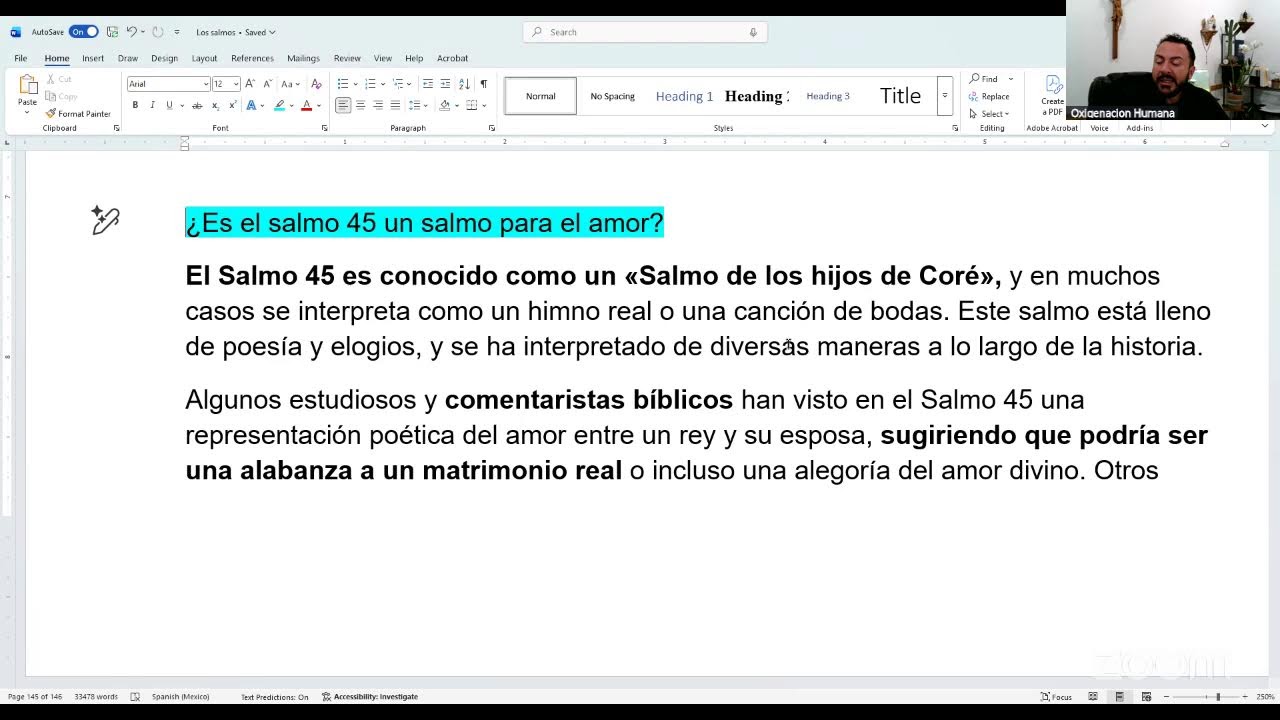 biblia: salmo 44 y 45