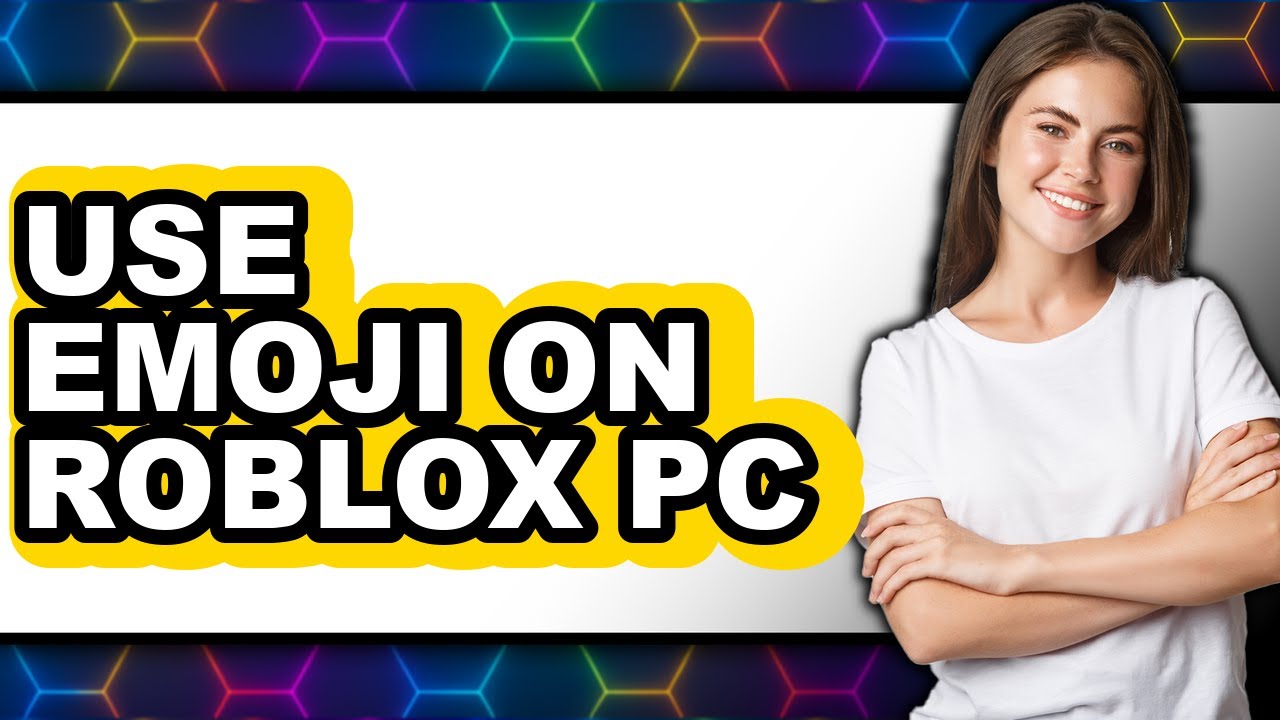 How to Use Emoji on Roblox Pc (only Way)