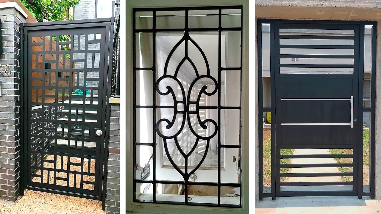 +80 Ideas de REJAS PARA PUERTAS y VENTANAS