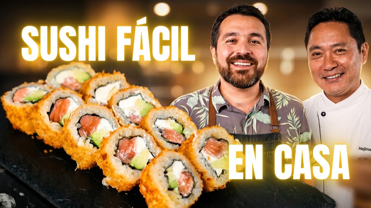 TE ENSEÑAMOS A PREPARAR SUSHI DESDE CERO | GIACOMO BOCCHIO