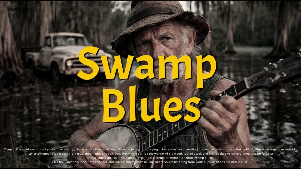 Bayou bluegrass Blues 🌙 Banjo & Dobro | Appalachian Blues Playlist