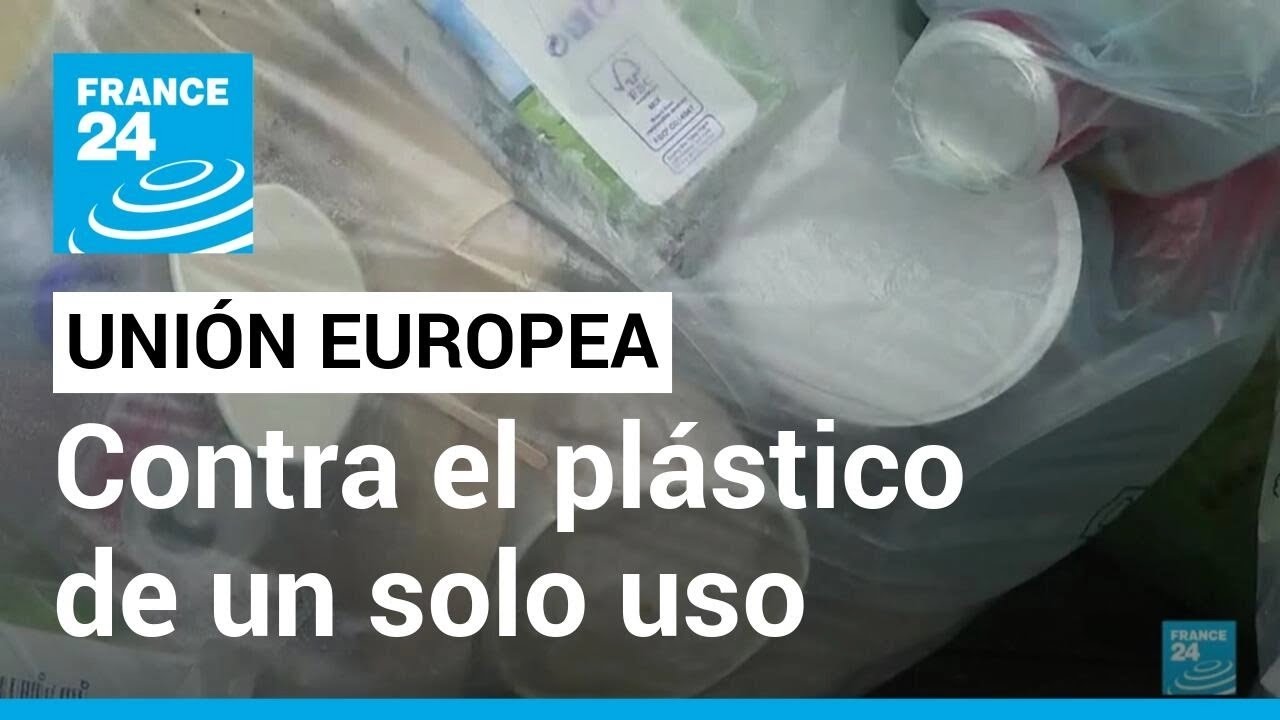 La Unión Europea busca reducir el consumo de plásticos de un solo uso • FRANCE 24 Español