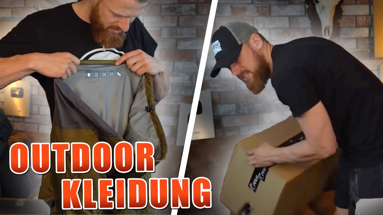 UNBOXING: Neue OUTDOOR Kleidung - Eignet sich was für 7vsWild?