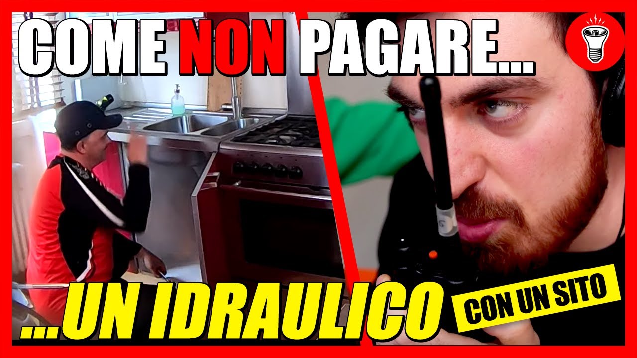 Come NON Pagare un Idraulico (con un Sito Internet) - [Candid Camera] - theShow