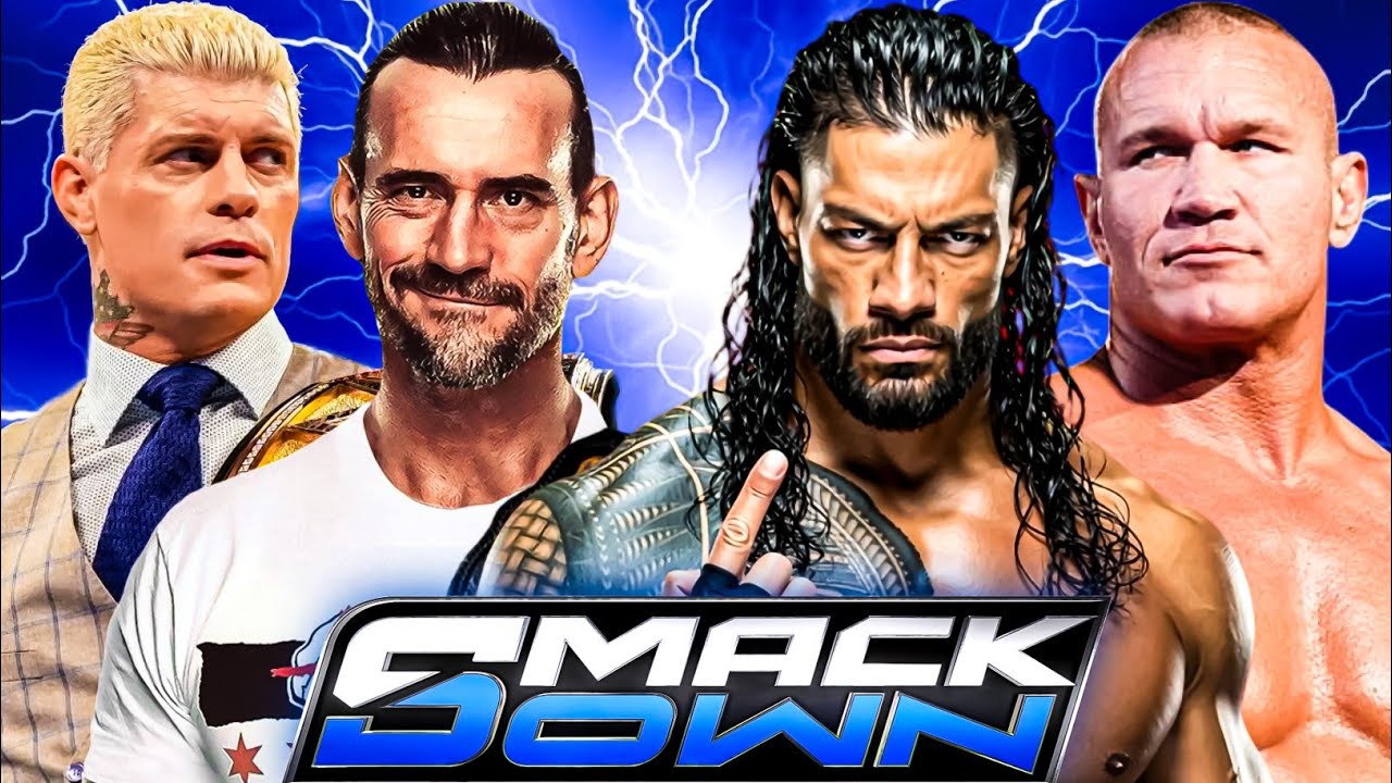 Роман Рейнс, Рэнди Ортон против Си Эм Панка и Коди Роудса. Командный матч WWE Smackdown, 14 марта...