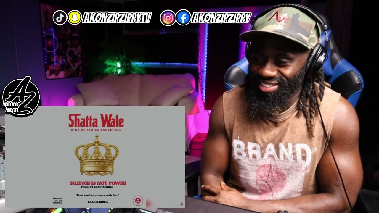 Shatta Wale - Silence Is Not Power (Audio Slide) | REACTION!!!