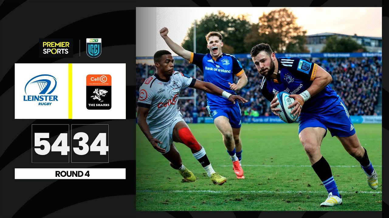 Leinster vs Cell C Sharks - Highlights from URC