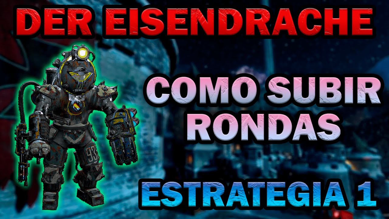 ESTRATEGIA RONDA 100 DER EISENDRACHE BO3 SOLO / Como subir rondas en Der Eisendrache Bo3 Zombies
