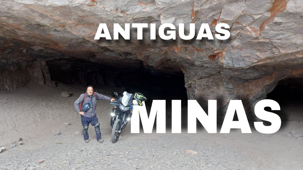 En MOTO a las minas antiguas de Angaco - Quebrada del GATO paraiso en Pie de Palo