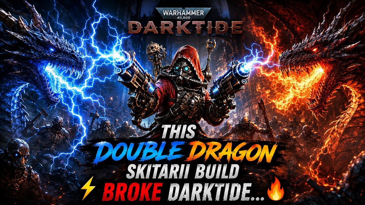 Этот билд скитария &laquo;Двойной дракон&raquo; сломал Darktide... ⚡🔥