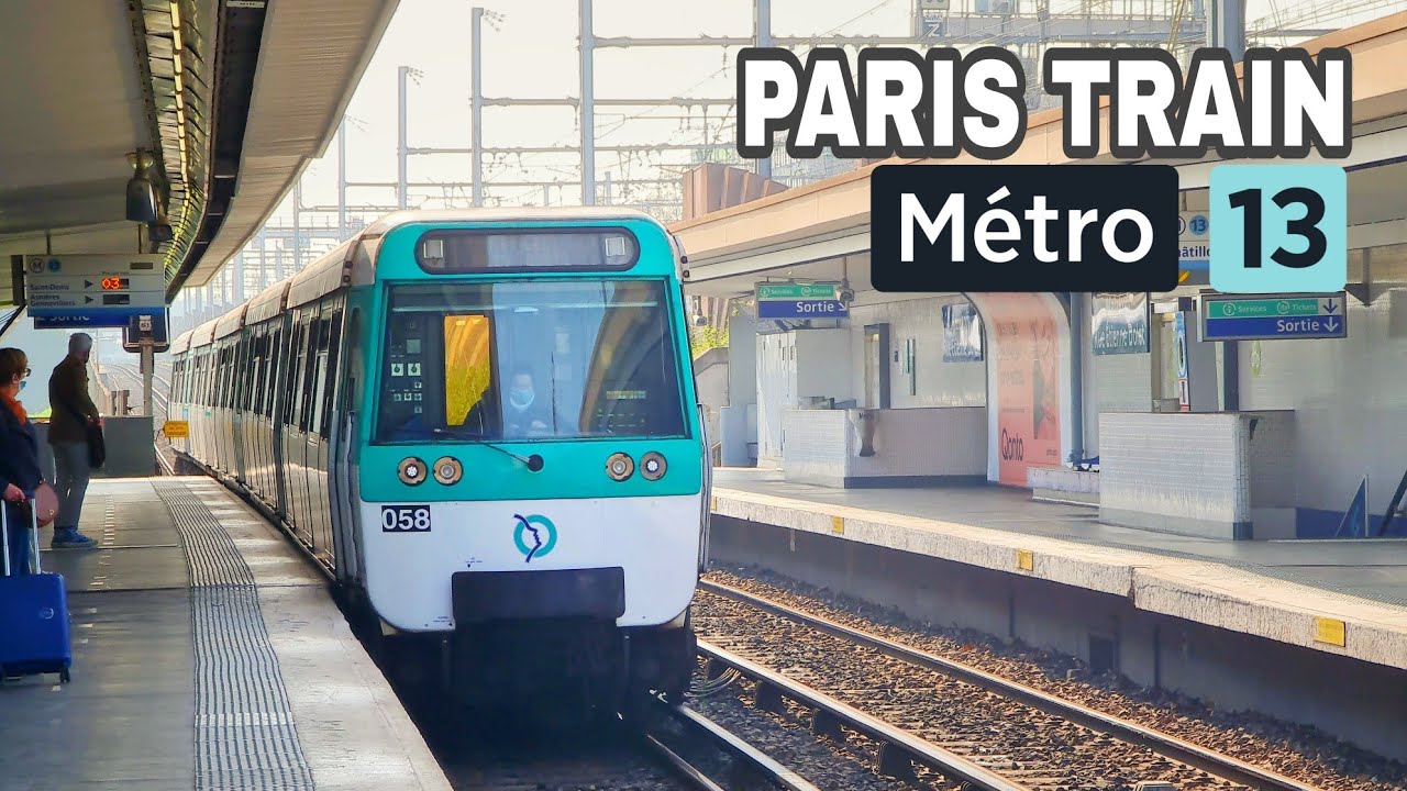 Paris Train /Métro Ligne 13 (MF 77) Euro Express