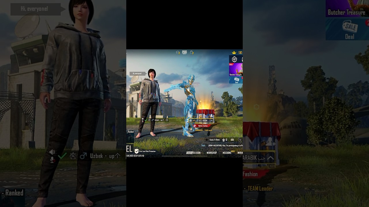 Gucci Gaming Noob Prank with rich Random Players 😱👀pubg mobile #shortvideo #pubgmobile