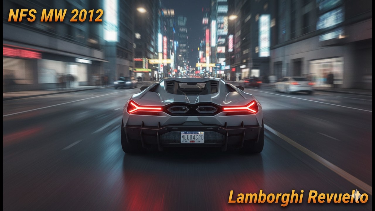 Need for Speed Most Wanted 2012 | Lamborghini Revuelto MOD Gameplay