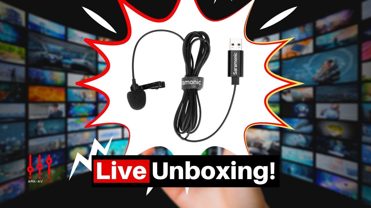 ARK-AV LIVE: Saramonic Lapel Mics for Better Presentations