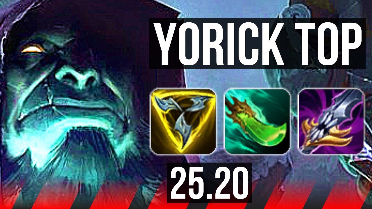 YORICK vs MORDEKAISER (TOP) | 8/2/7 | EUW Master | 25.20
