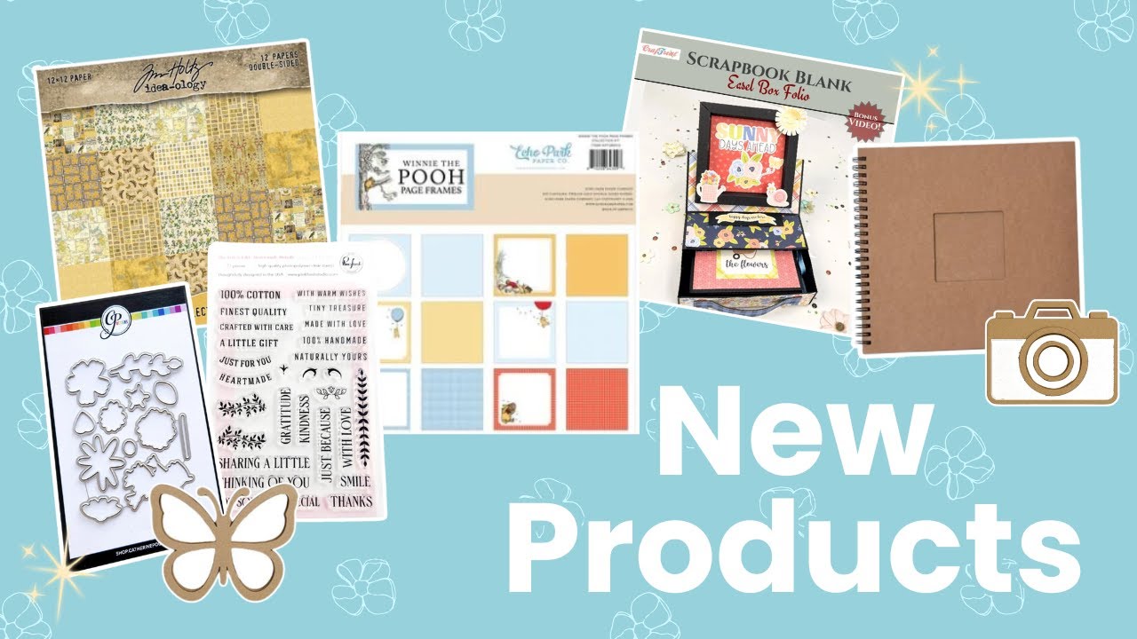 New Paper Crafting Products You Need To See!