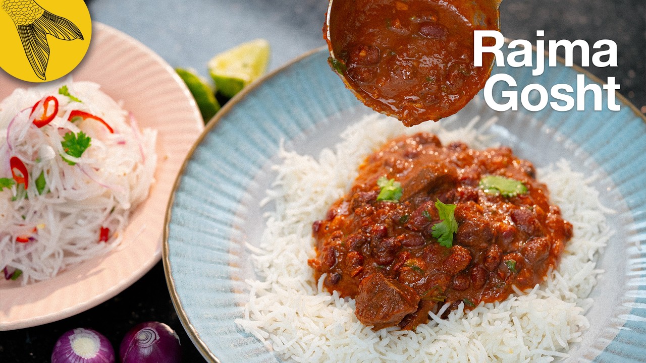 Rajma Gosht—Punjabi Kidney Beans with Offals and Meat, feat. Chef Rahul Arora
